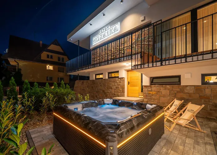 Tatry Mozaika Premium & Spa - Sauna, Jacuzzi, Flipper By Rentilopl